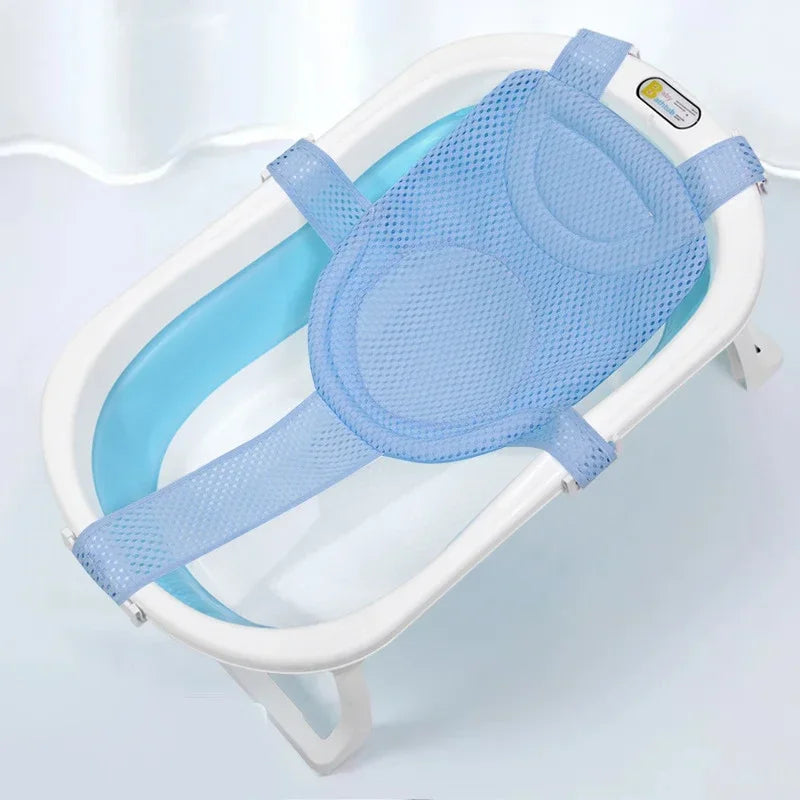 Newborn Bathtub Pillow Infant Anti-Slip Soft Comfort