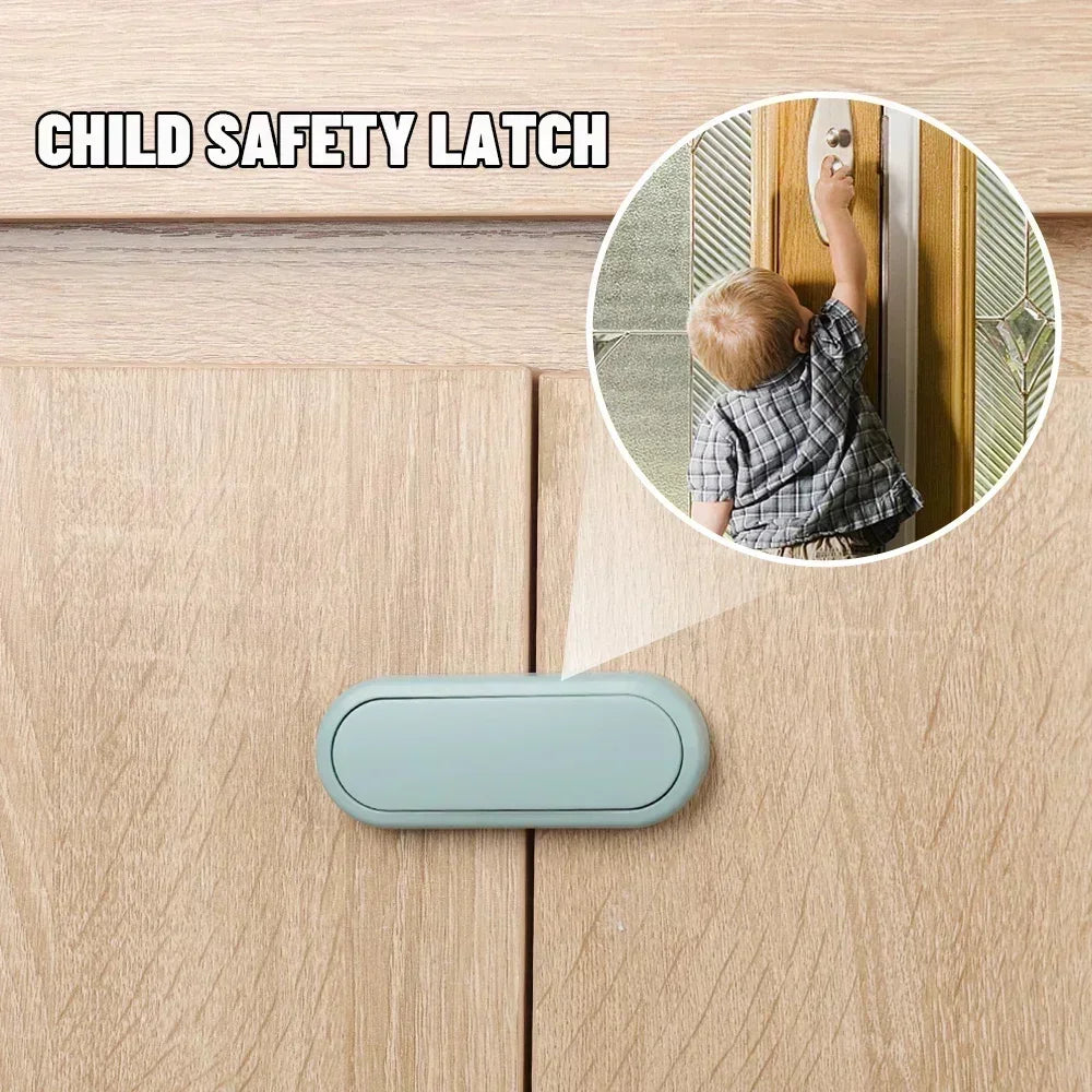 Latch Cabinet Door Protection 5pcs Children's Drawer - detail view