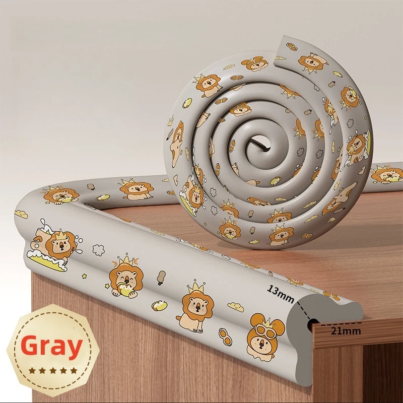 2M Baby Safety Protection Strip Cartoon Animal Foam