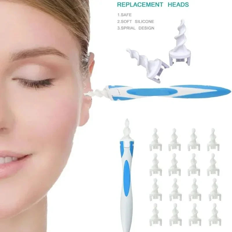 Ear Wax Remover Tool Ear Cleaner Soft Silicone 16 - material close-up