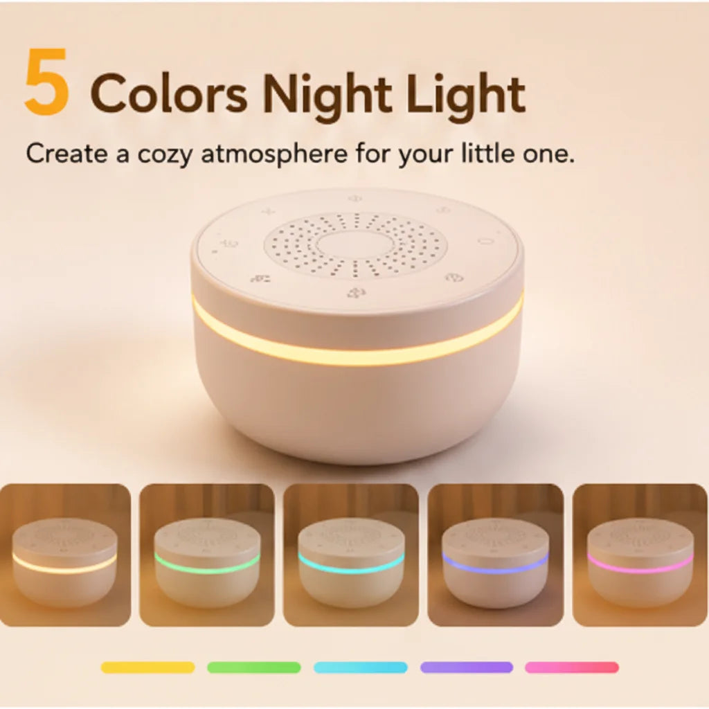 Portable Baby White Noise 1000mAh 30 Soothing Sounds 5