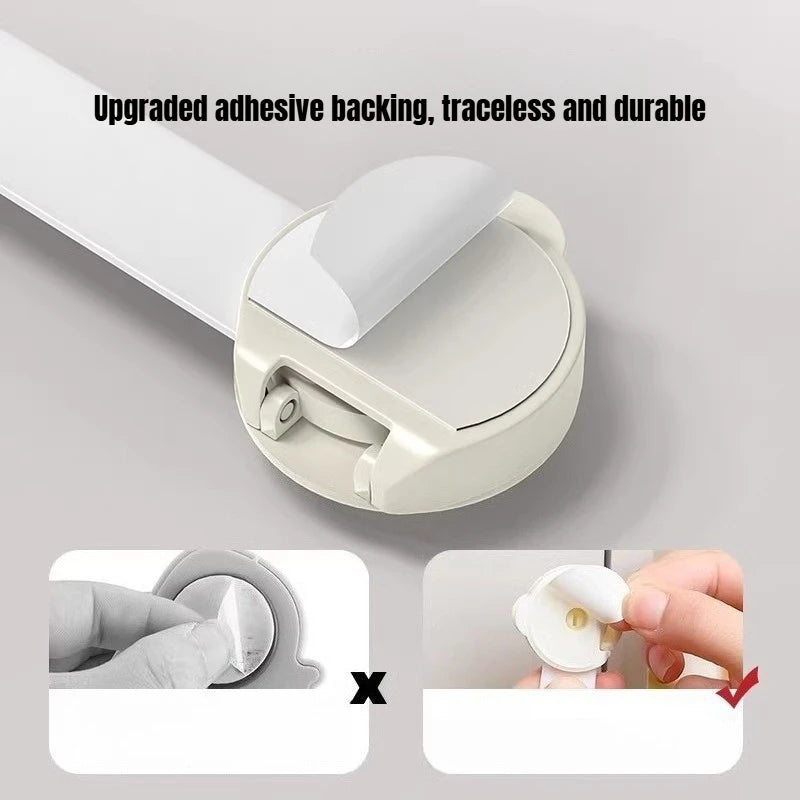 5 10PCS Baby Safety Locks Cabinet Locks Room Locks - lifestyle in-use