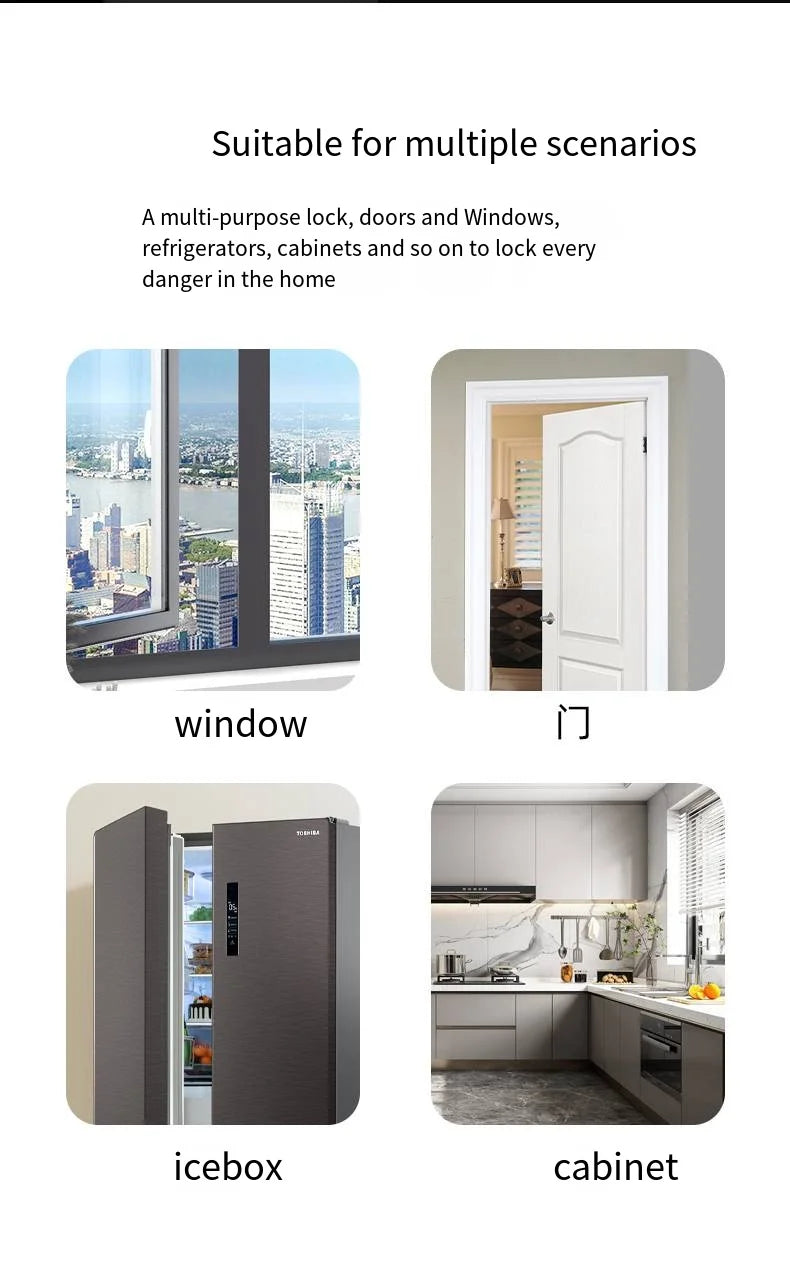 Child Safety Locks Upgraded Adjustable Window Limiters