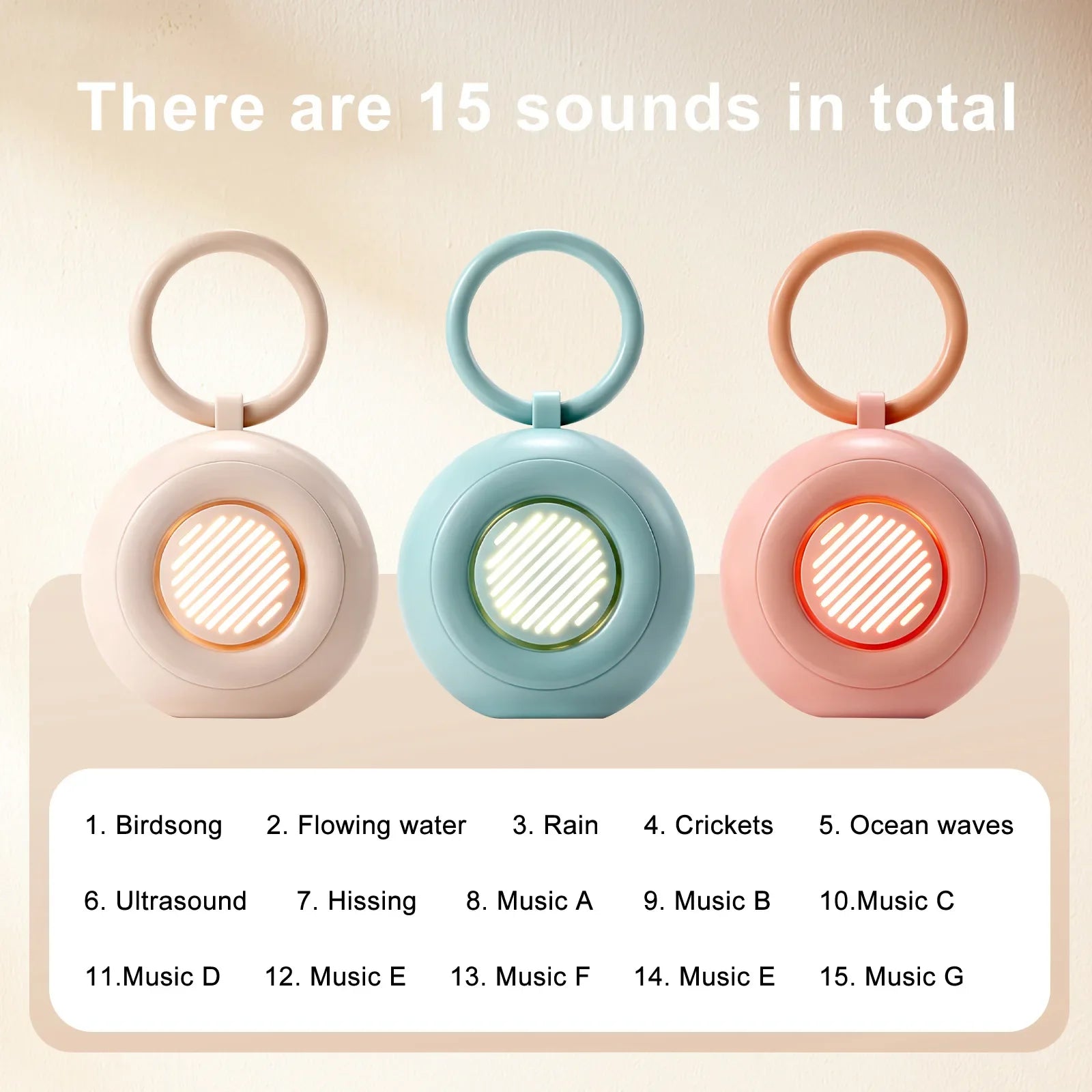 Baby White Noise Machine with light
