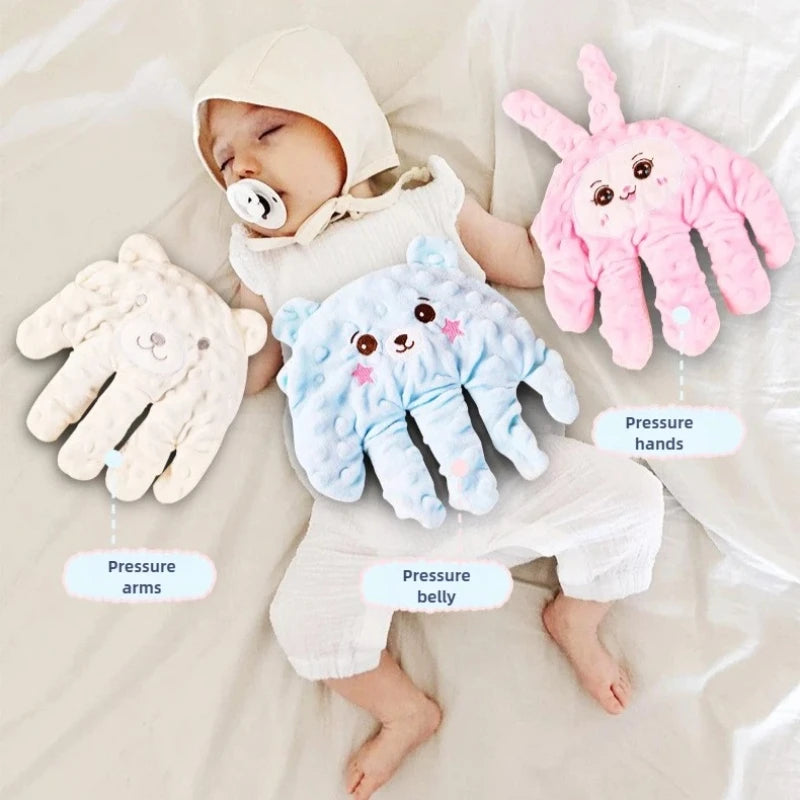 Soothing Baby Sleep Aid Pillow Babies Soothing Palms - front view