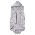Solid Color 6-Layer Muslin Cotton Baby Bath Swaddle Blanket - front view