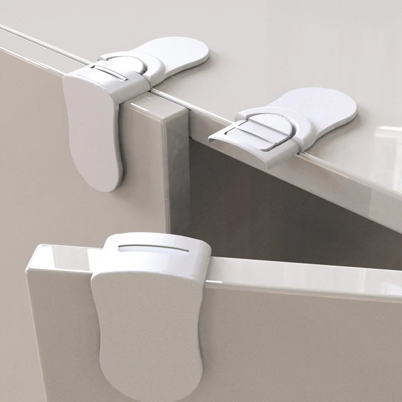 Baby Safety Drawer Lock Anti-Pinching Hand Cabinet - lifestyle in-use