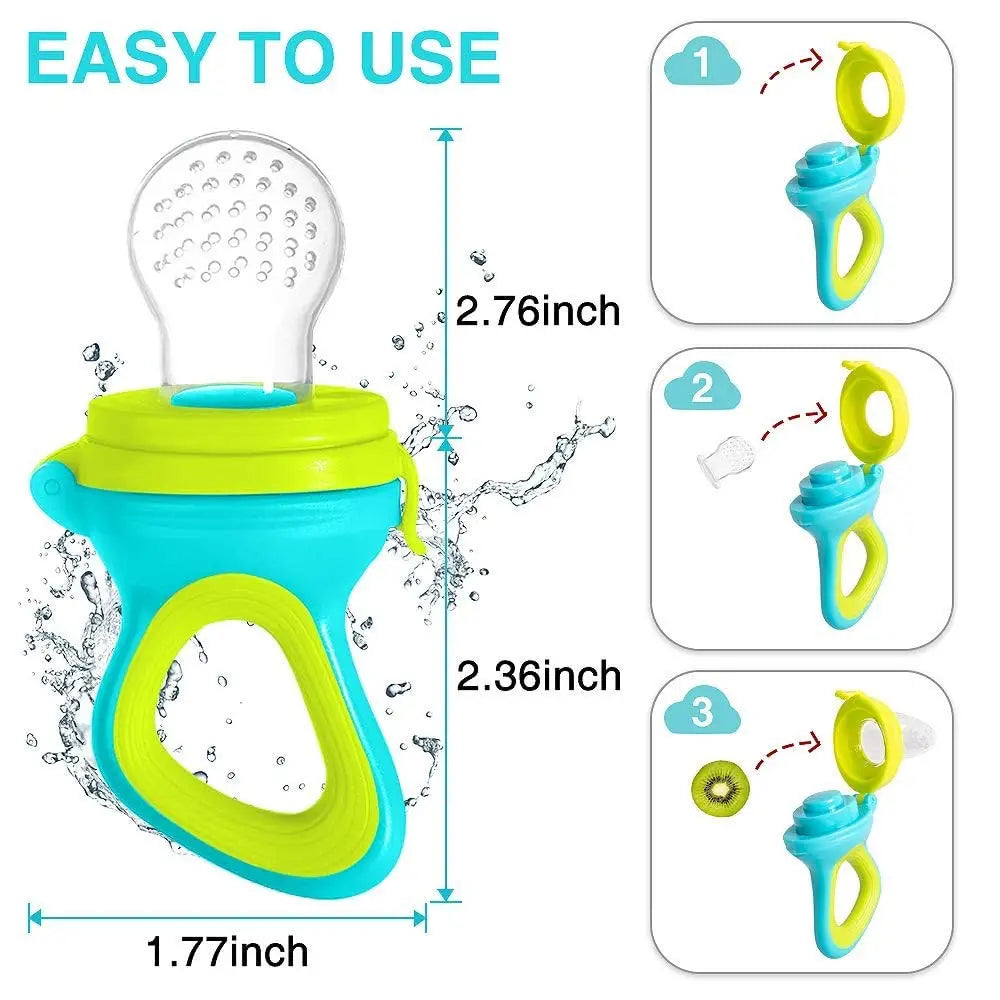 Squeezing Feeding Bottle Cup Silicone Newborn Baby - lifestyle in-use