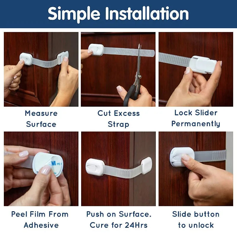 Baby Safety Lock Drawer Child Safety Cabinet Locks