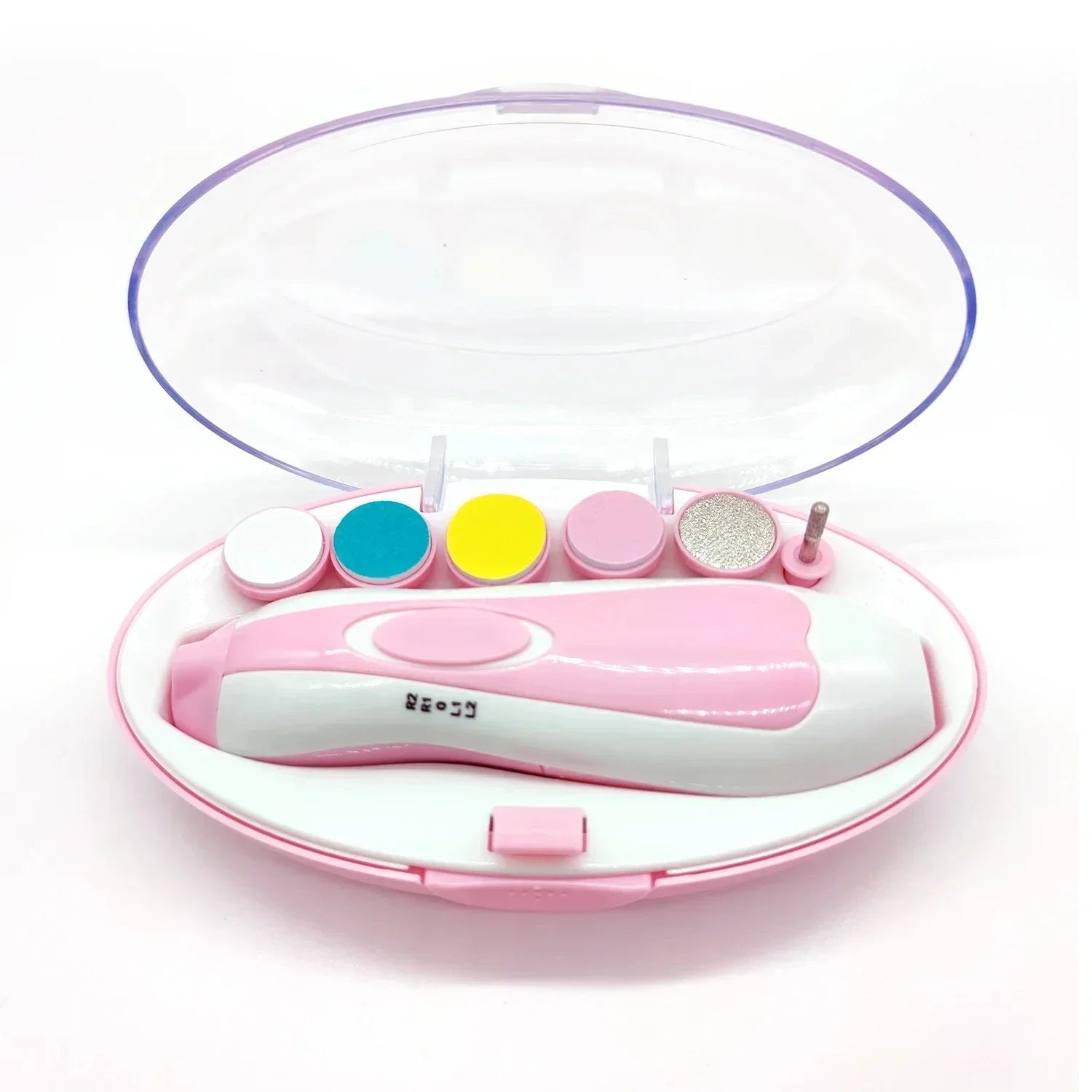 Multifunctional Electric Baby Cutter Trimmer Manicure - top-down view