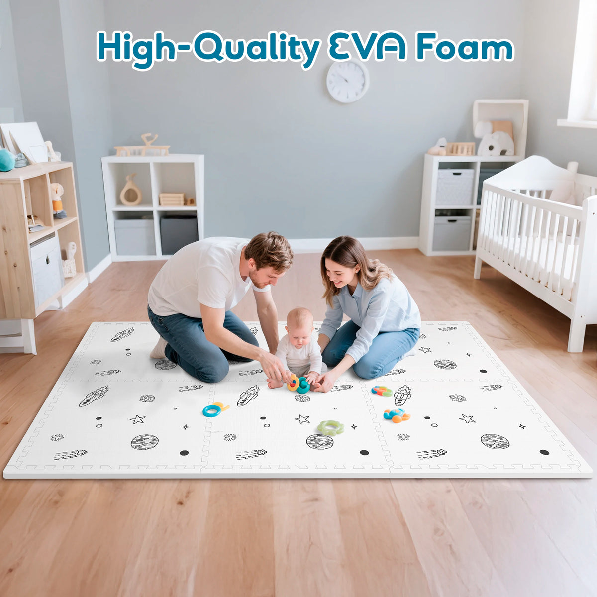 Baby Play Mat - feature close-up