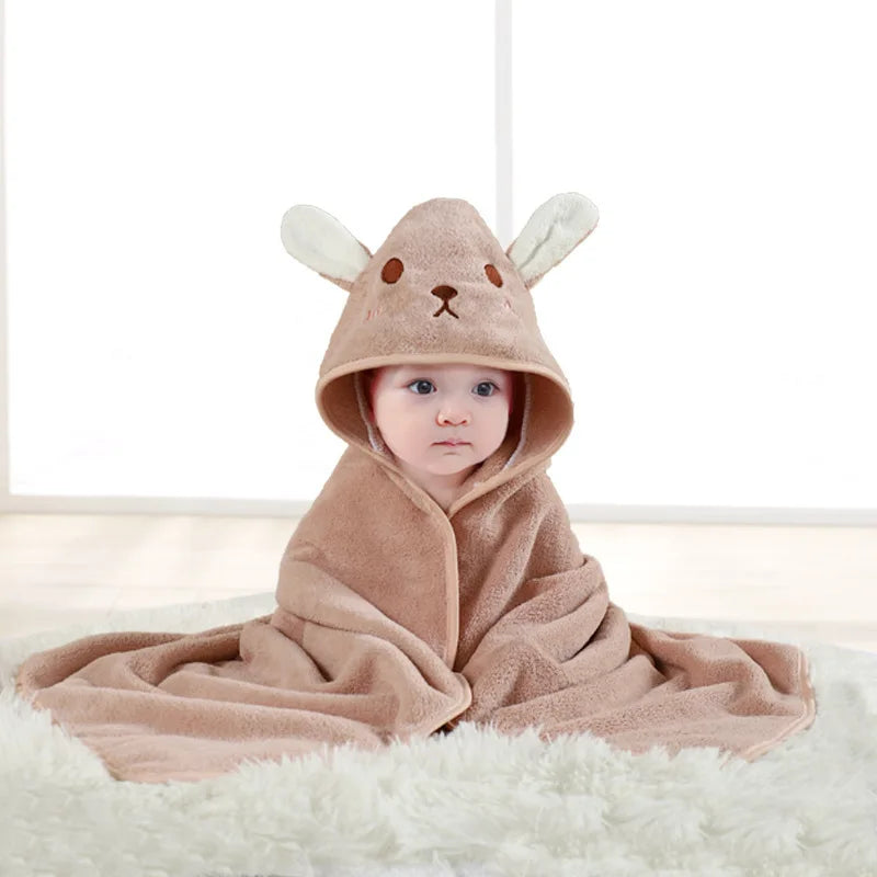 Toddler Bathrobe Infant Bath Towel Boy Girl Blankets