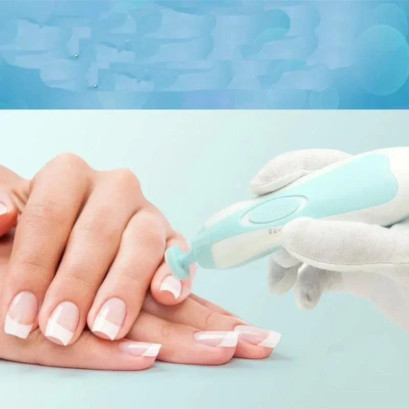 Multifunctional Electric Baby Cutter Trimmer Manicure - detail view