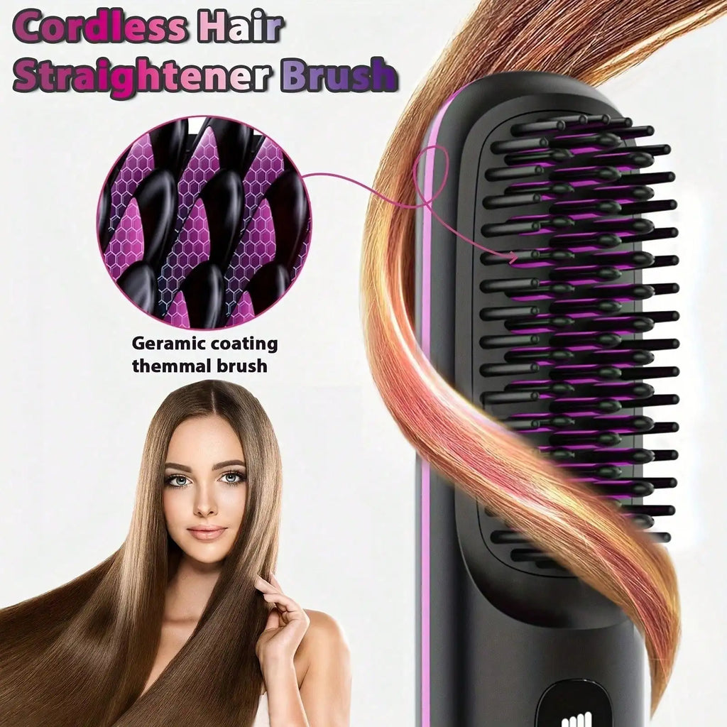 Straightener Brush - size reference