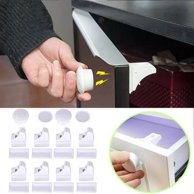 Magnetic Child Lock Children Protection Baby Safety - lifestyle in-use