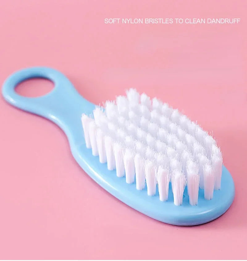 6pcs Baby Care Set Hair Comb Grooming Brush Set Nail - side angle