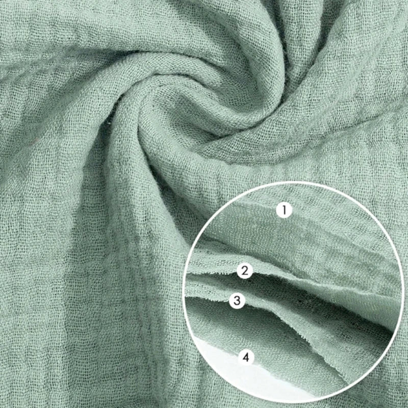 5pcs Set Square Cotton Baby Face Towel Handkerchief