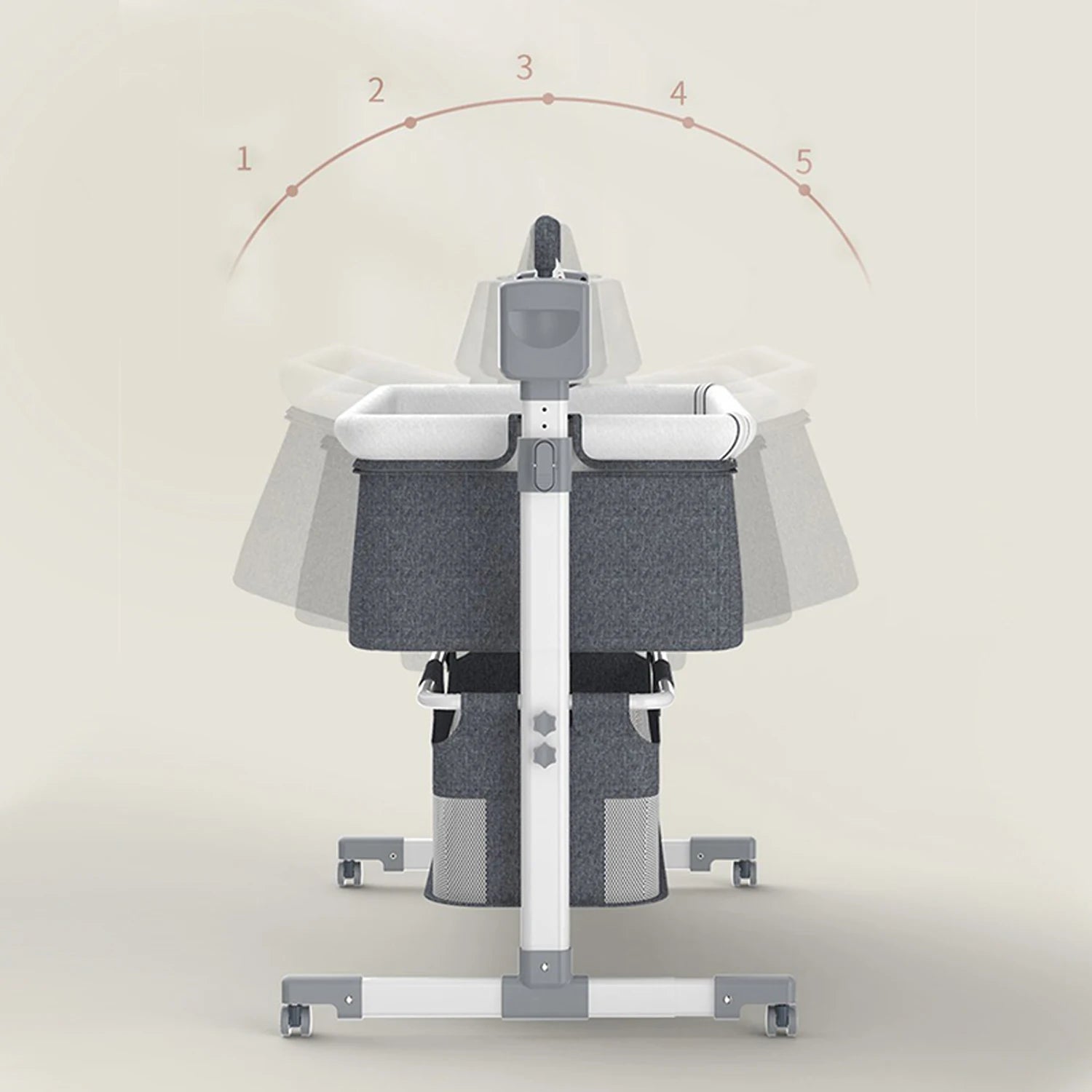 Baby Bassinet - side angle