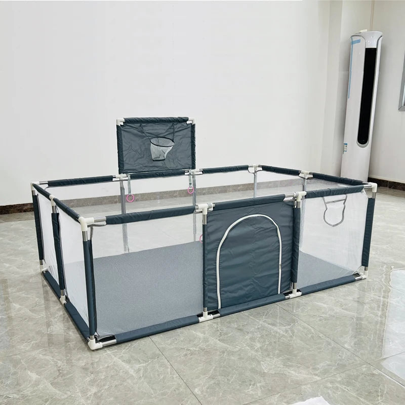 IMBABY Baby Playpens Indoor Baby Corralitos Safety - lifestyle in-use