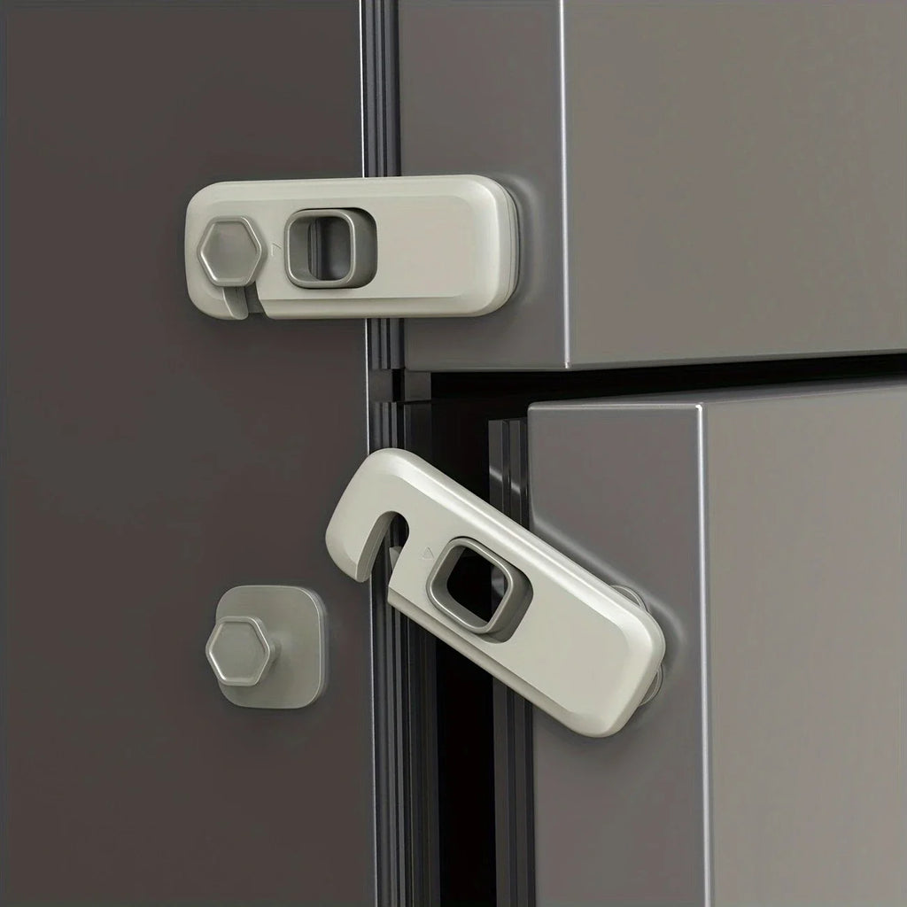 2PCS Storage Cabinet Security Universal Lock - material close-up