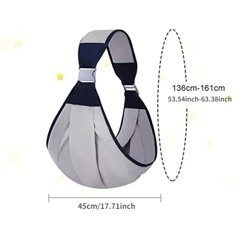 Multifunctional Baby Carrier Ring Sling - size reference