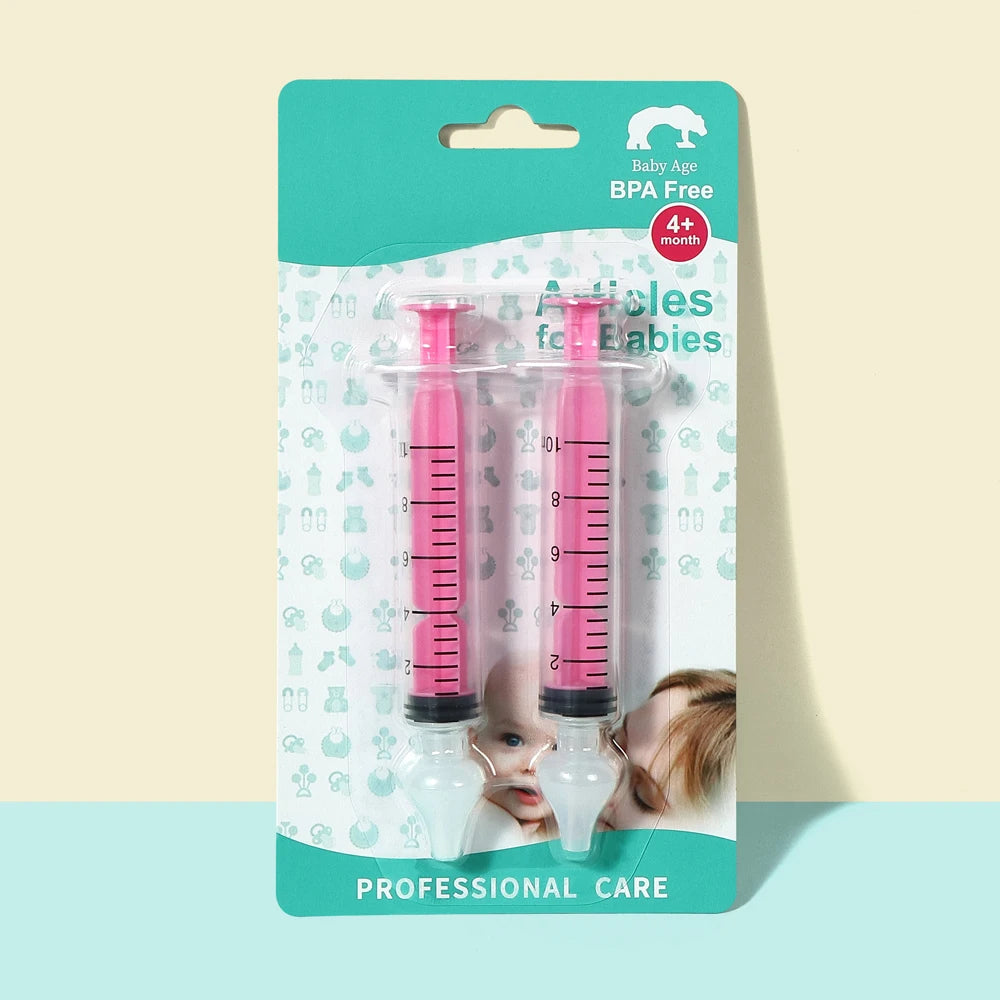10ML Baby Nasal Aspirator Syringe Baby Nose Cleaner