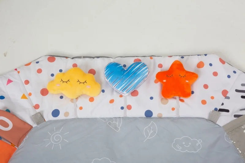 Large Baby Play Gym Mat Sensory Toys 0-18 Months Tummy