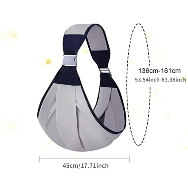 Child Carrier Wrap Multifunctional Baby Carrier Ring - lifestyle in-use