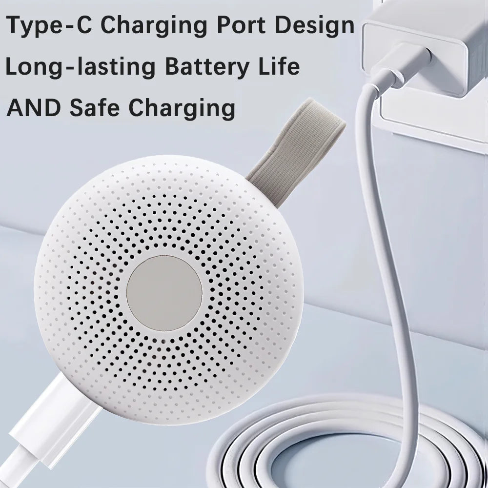 Portable White Noise Machine Baby Warm Night Light 15 - packaging view