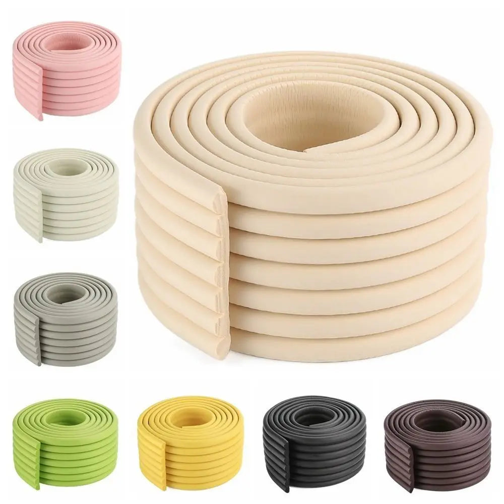 New 2m Desk Edge Guard Strip Self Adhesive Baby Safety - size reference