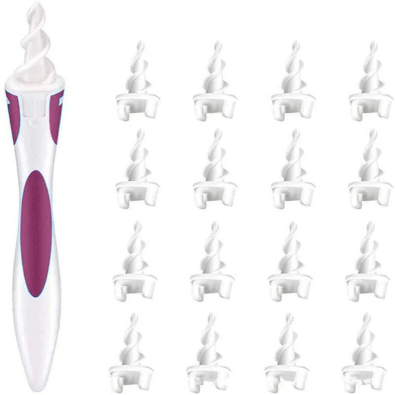 Hot Ear Wax Remover Tool Spiral Ear Cleaner Soft