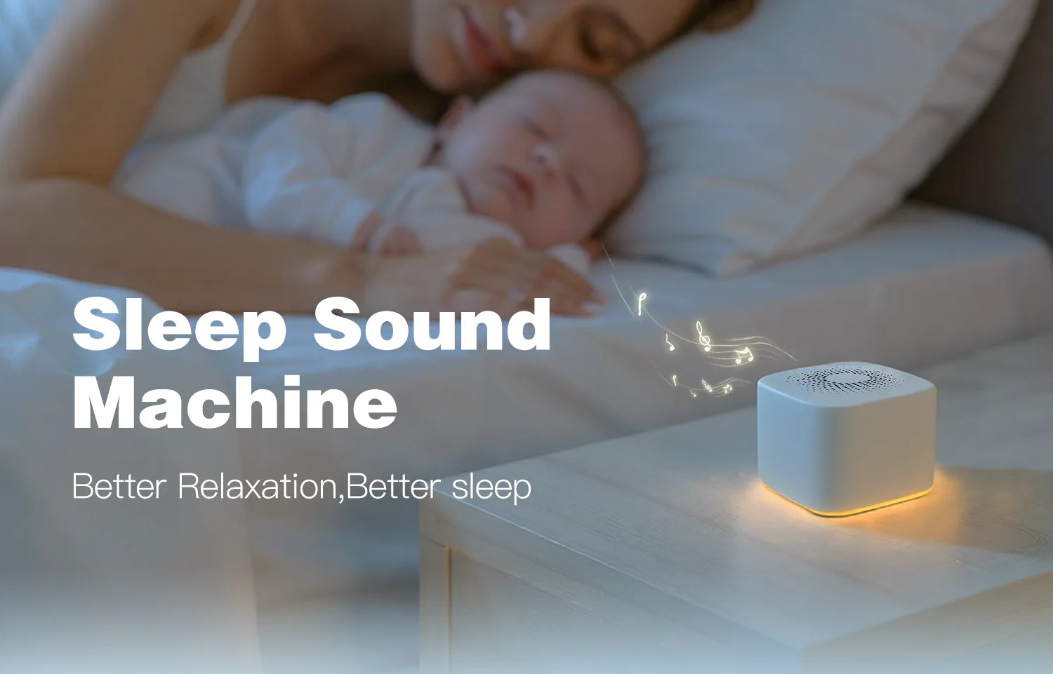 Portable Baby White Noise Machine with Cry Detection - material close-up