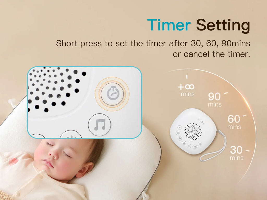 White Noise Sound Machine 24 Soothing Sounds Sleep Aid