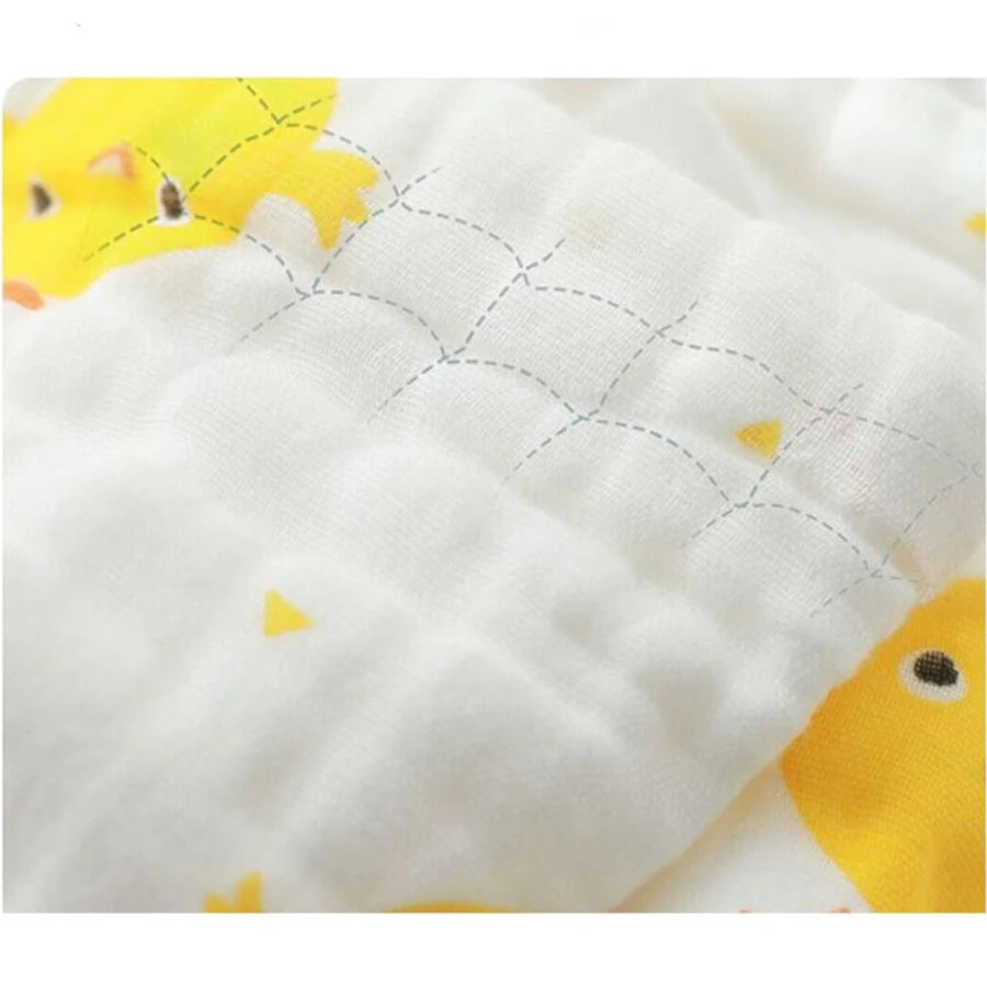 4-Layer Gauze Infant Washcloth Baby Bath Towel Newborn