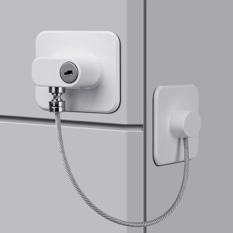 Baby Child Safety Lock Window Refrigerator Opening - top-down view