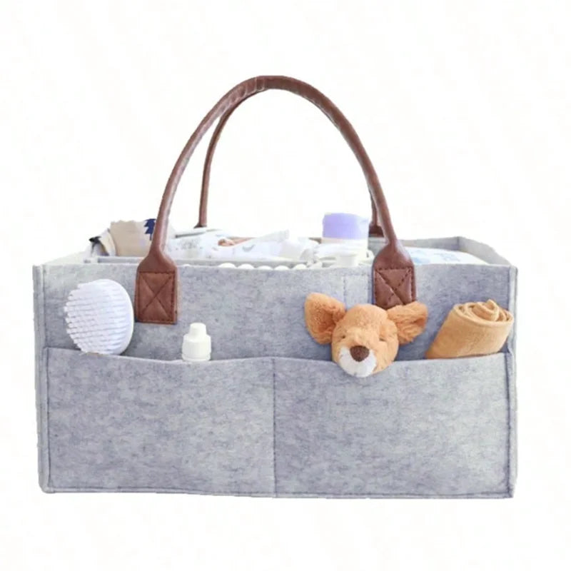 Baby Felt Storage Nursery Organizer Basket Infant
