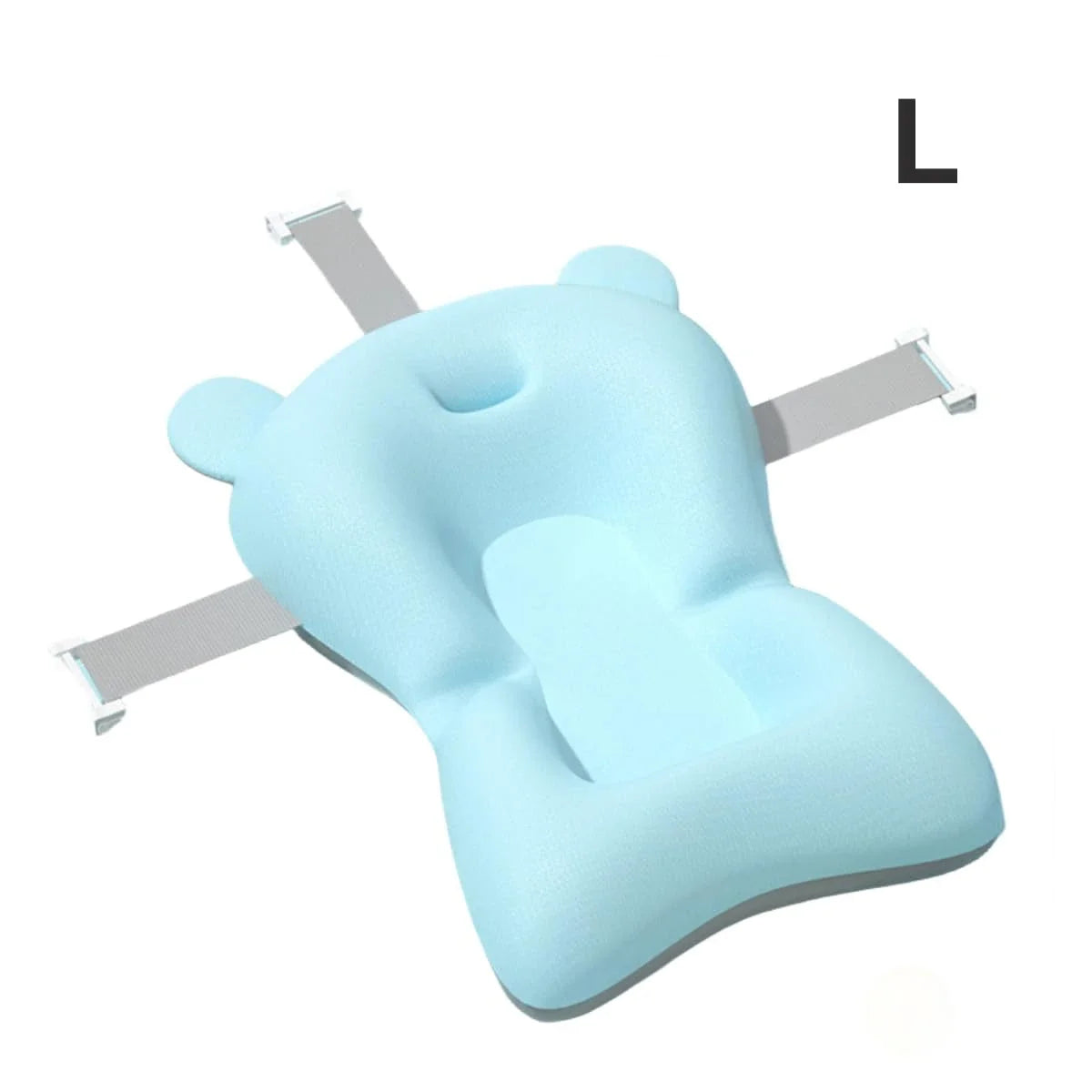 Baby Bathtub Pad Infant Ajustable Bath Support Seat Mat - set overview