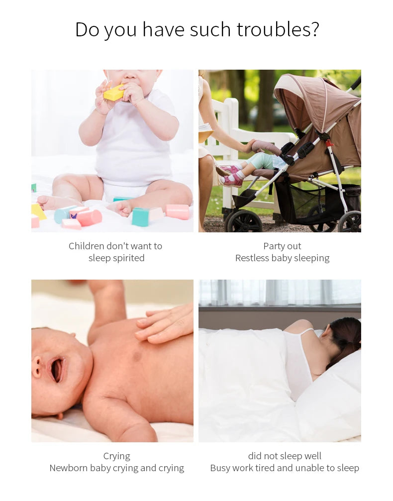 Baby White Noise Machine for Sleeping - top-down view