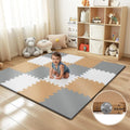 16 Tiles Baby Play Mat for Floor, 0.6 Inch - front view
