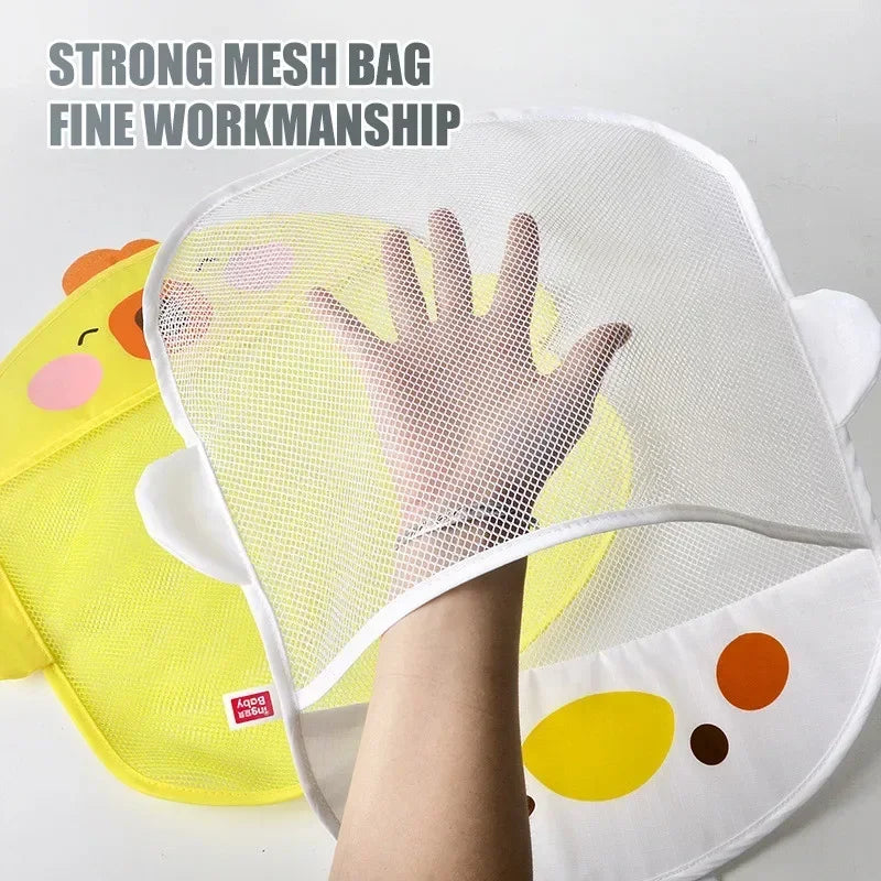 Baby Bath Toys Organizer Quick Dry Toddlers Mesh Net - feature close-up