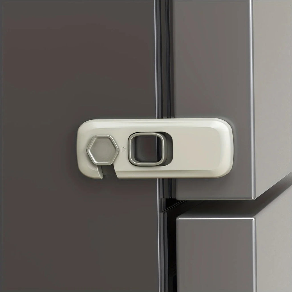 2PCS Storage Cabinet Security Universal Lock - side angle