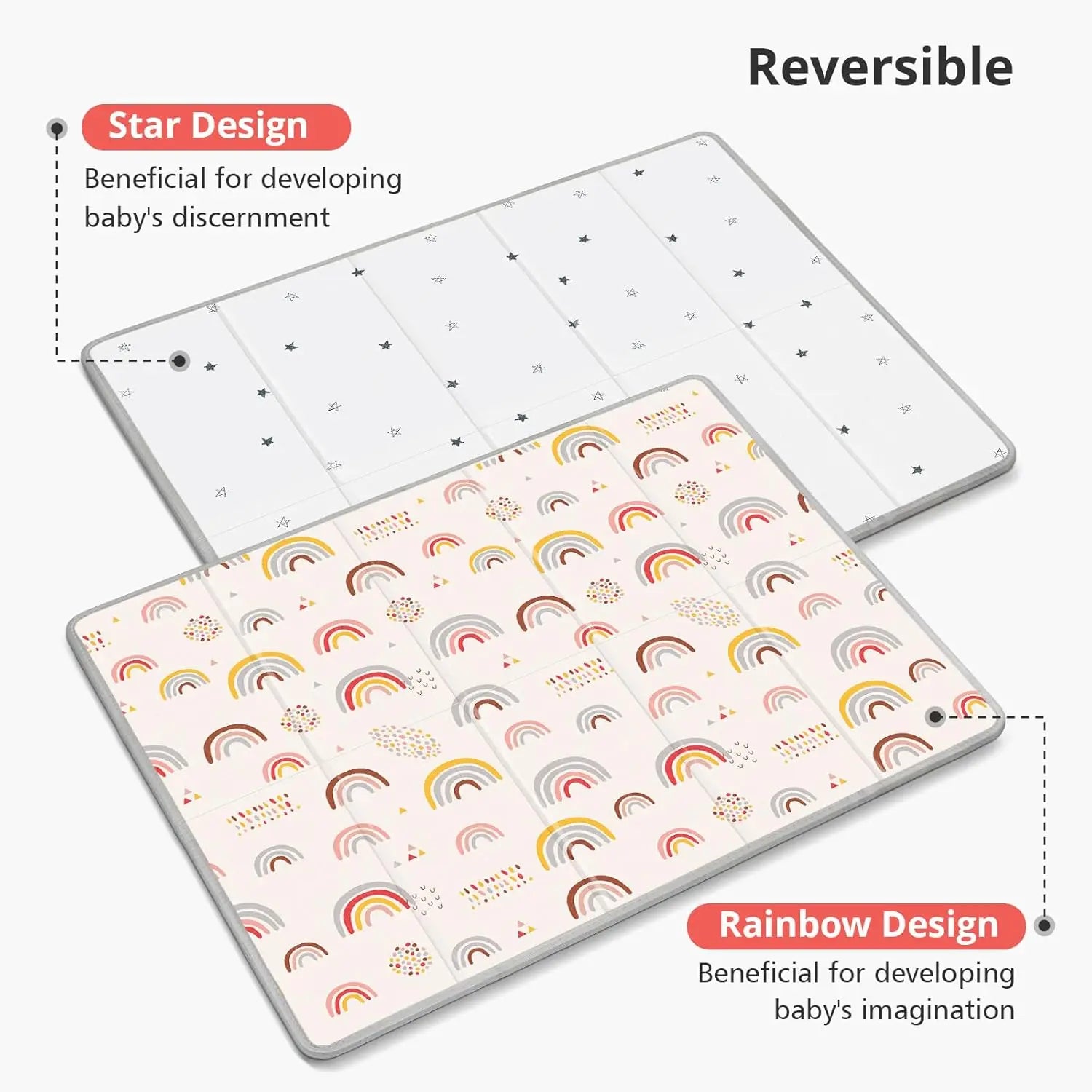Foldable Baby Play Mat - feature close-up