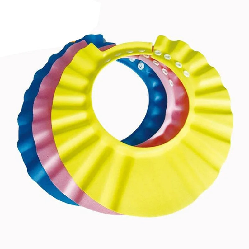 Adjustable Baby Shower Hat Toddler Kids Shampoo Bathing