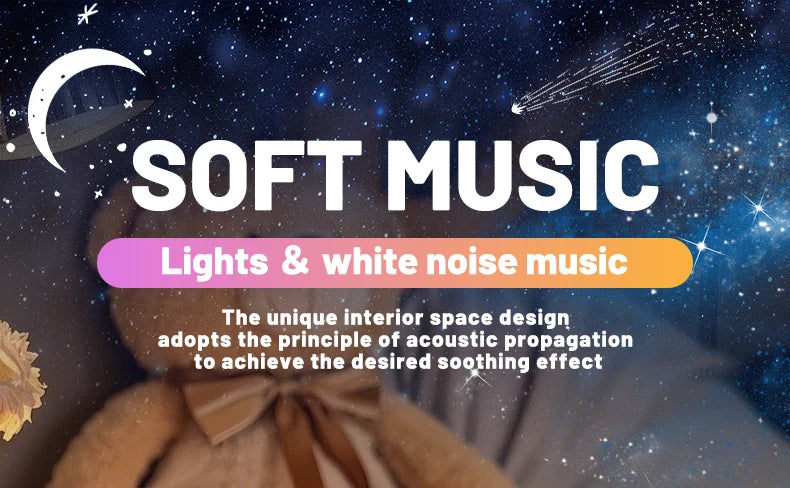 Mini Cute Rabbit White Noise Machine LED Night Light 20 - material close-up