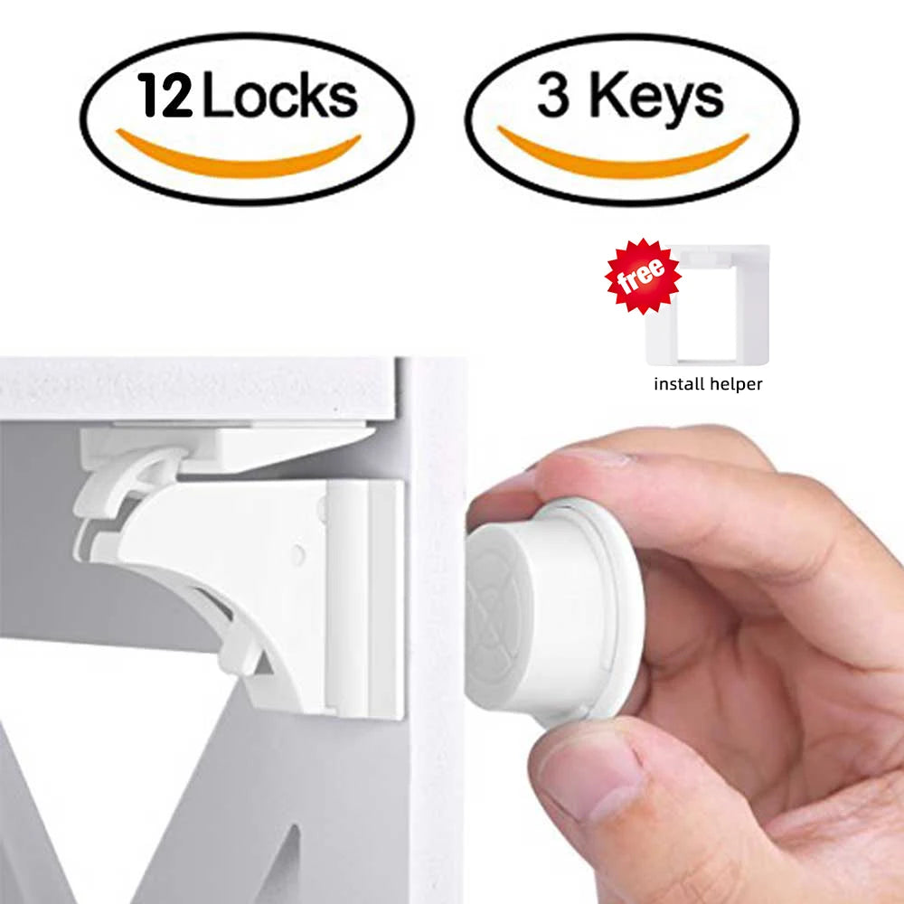 Magnetic Child Lock Children Protection Baby Safety - feature close-up