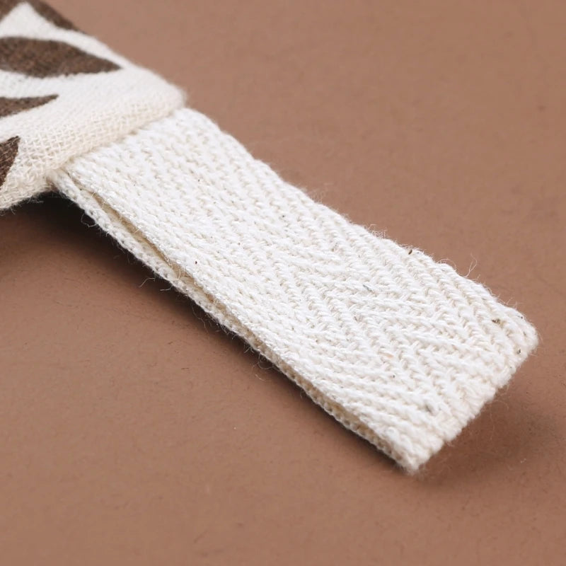 5PCS Soft Absorbent Gauze Cotton Baby Towels Wipe Face - side angle