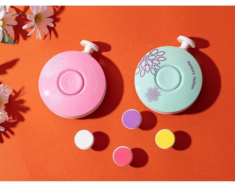 Electric Baby Nail Trimmer Kid Nail Polisher Tool