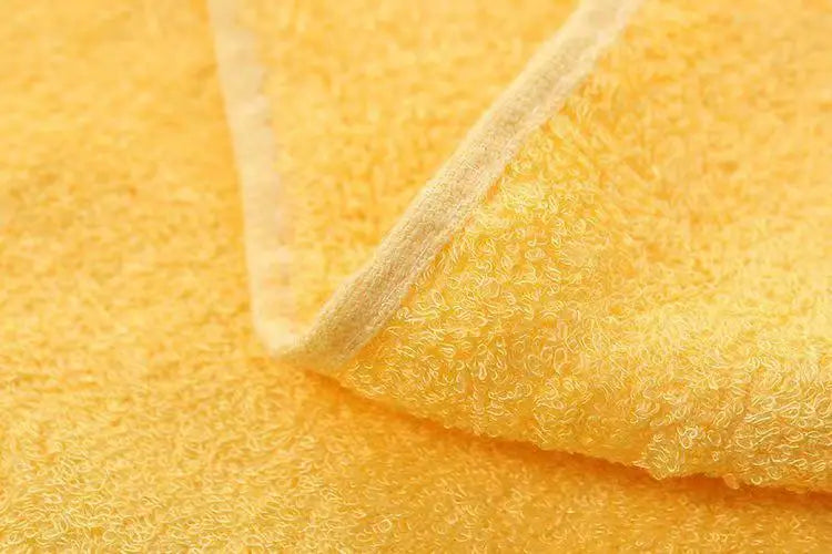 5pcs lot 25 25cm ULTRA SOFT Baby Bath Washcloths Rayon - top-down view