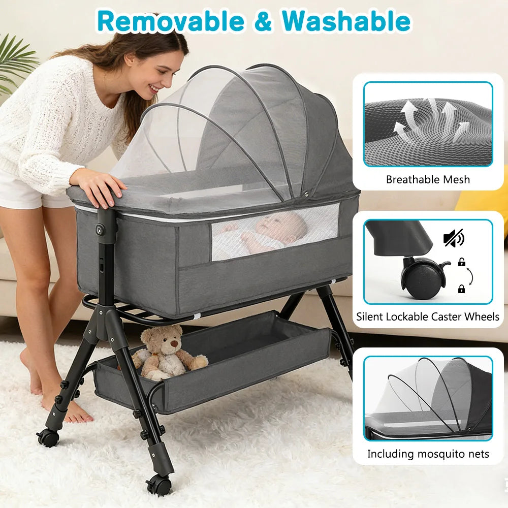 Baby Bassinet Bedside Sleeper