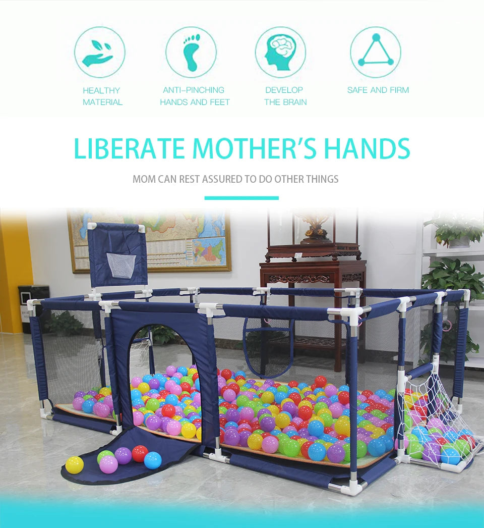 Playpens Baby Pull Rings Indoor Baby Playground Kids